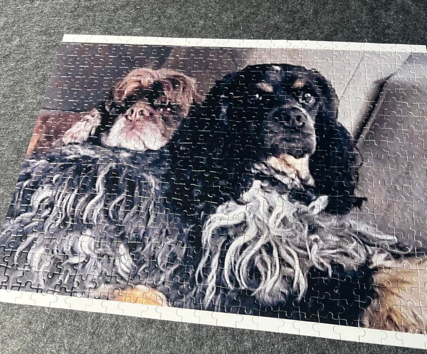 Finished personalised wooden puzzle sent in by a customer, photo 6